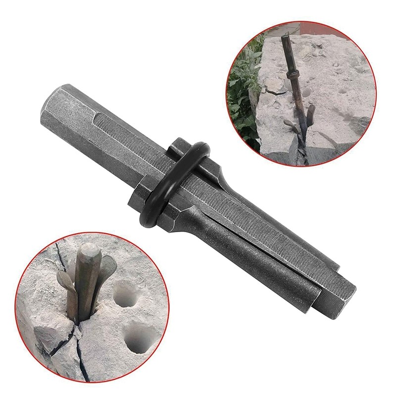 10 PCS Wedges and Feather Shims, 5/8 Inch Stone Splitter,