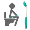 Butt Wiper Tool, 15.7" Comfort Wipe Toilet Aid for Wiping