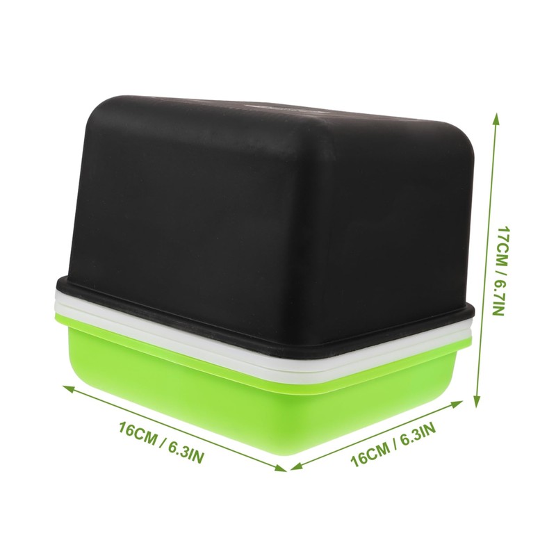 Kisangel Hydroponic Propagation Tray with Cover Convenient Germination Trays for