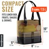 Bentoheaven Insulated Lunch Tote for Work - Durable Materials, Variable