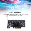 PCIe 3.0 X4 to SATA 3 Adapter Card High Speed