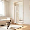 56"Extra Tall Pet Gate, 29.5-33.5"Wide, Auto Close Gate for Dog/Cat,