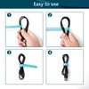 50PCS Reusable Cable Ties, Adjustable Cable Ties, Fastening Cable Ties,Microfiber