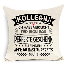 Awyuan Gift for Colleagues Ich Habe versucht Finden Aber du hast ja Schon Mich Cushion Cover for Colleagues Birthday Christmas Retirement Gifts
