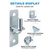 WENHUALI Wall Mount Gate Hinges 2 Pack Farm & Chain