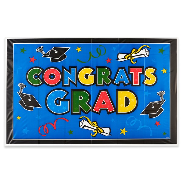 American Greetings Congrats Grad Giant Party Sign, Multicolor