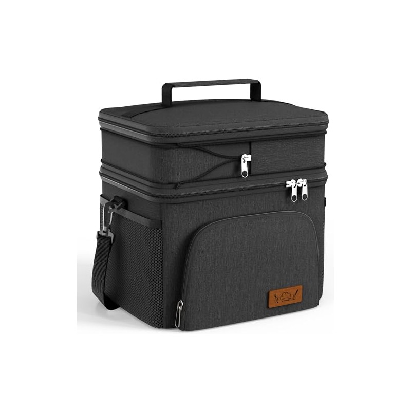 HOTOR Insulated Lunch Box for Men & Women - Leak-Proof