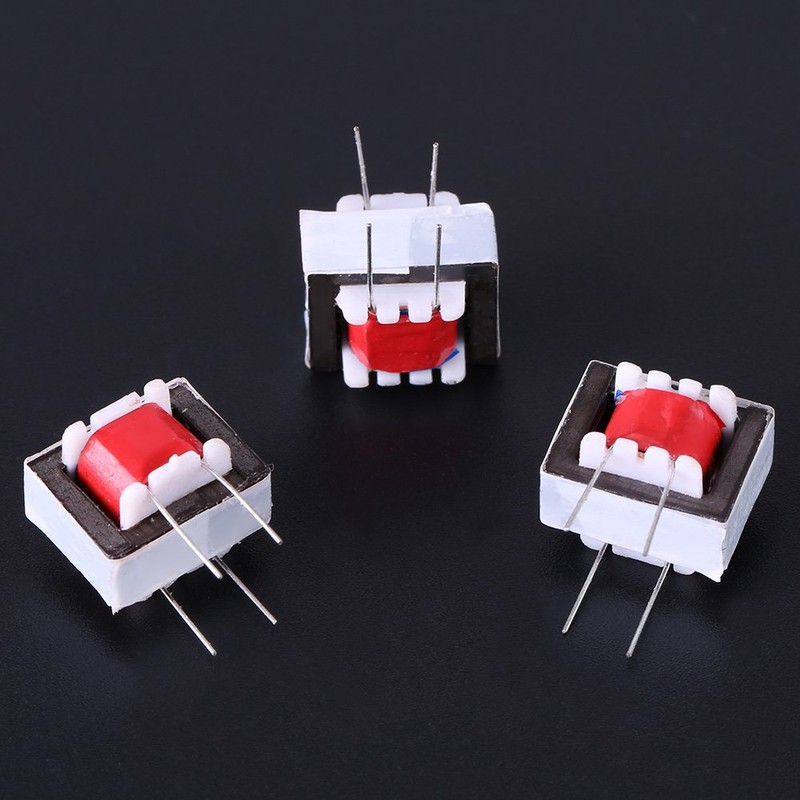 10Pcs Audio 600:600 Ohm 1:1 EI14 Isolation Transformer