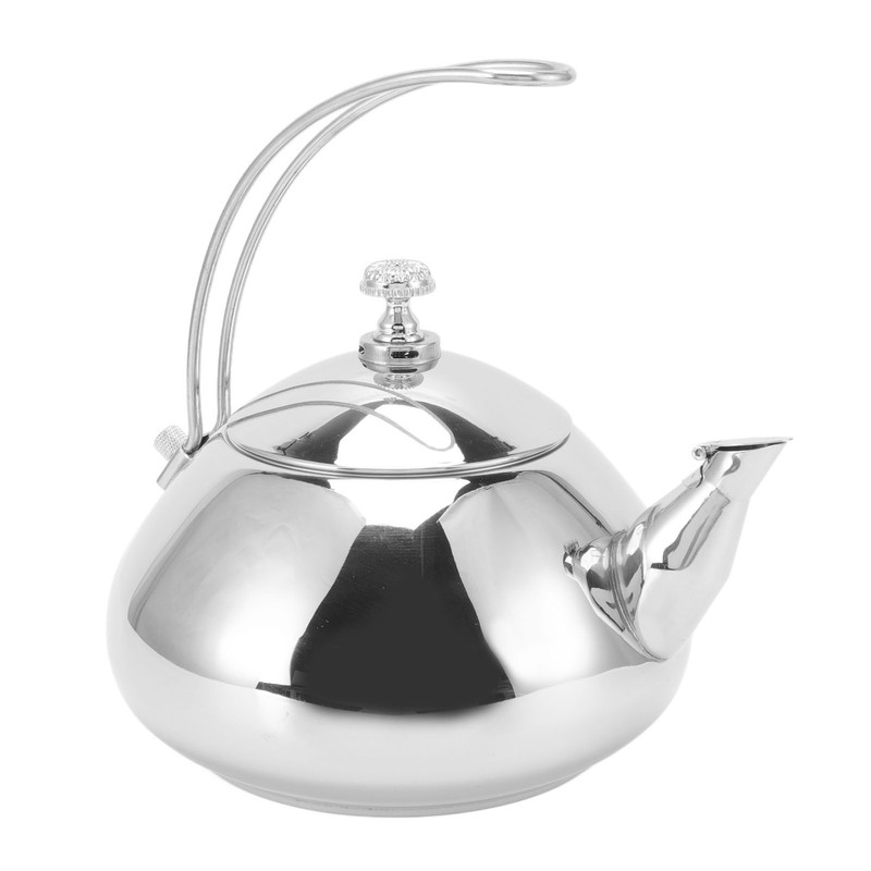 1.5L Stainless Steel Tea Pots Professional Removable Stovetop Tea Kettle