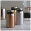 Maebata 51620 Luxe Water Bottle, Brown, 13.5 fl oz (400