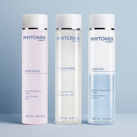 pitomer Phytomer Rose Visage 250ml + Foam container Oligomarine 250ml / Cotton pad / 피토메르 로제비자쥐 250ml+거품용기 올리고마린 250ml / 화장솜