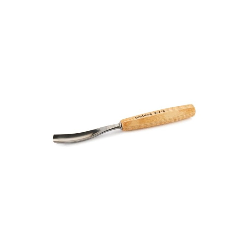 PFEIL "Swiss Made" 18mm # 8 Sweep Bent Gouge