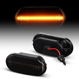 LED Side Indicator Black Smoke Compatible with G o l f B o r a P o l o L u p o o o
