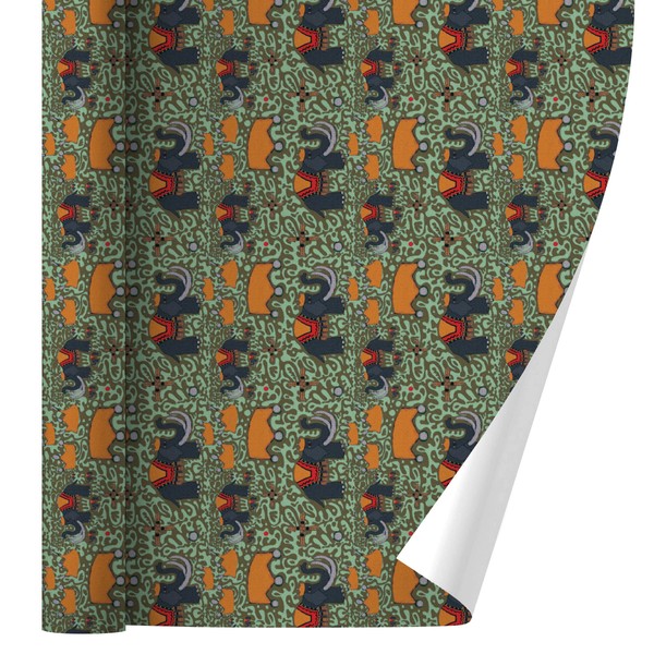 GRAPHICS & MORE Elephant Kings Pattern Gift Wrap Wrapping Paper