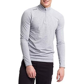 Erima Polo-Neck Jumper - Grey Marl, Small