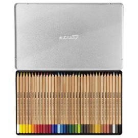 Lyra Metal Case with 2011360 Rembrandt Watercolour Pencils, Assorted Colours - 36 Aquarellstifte