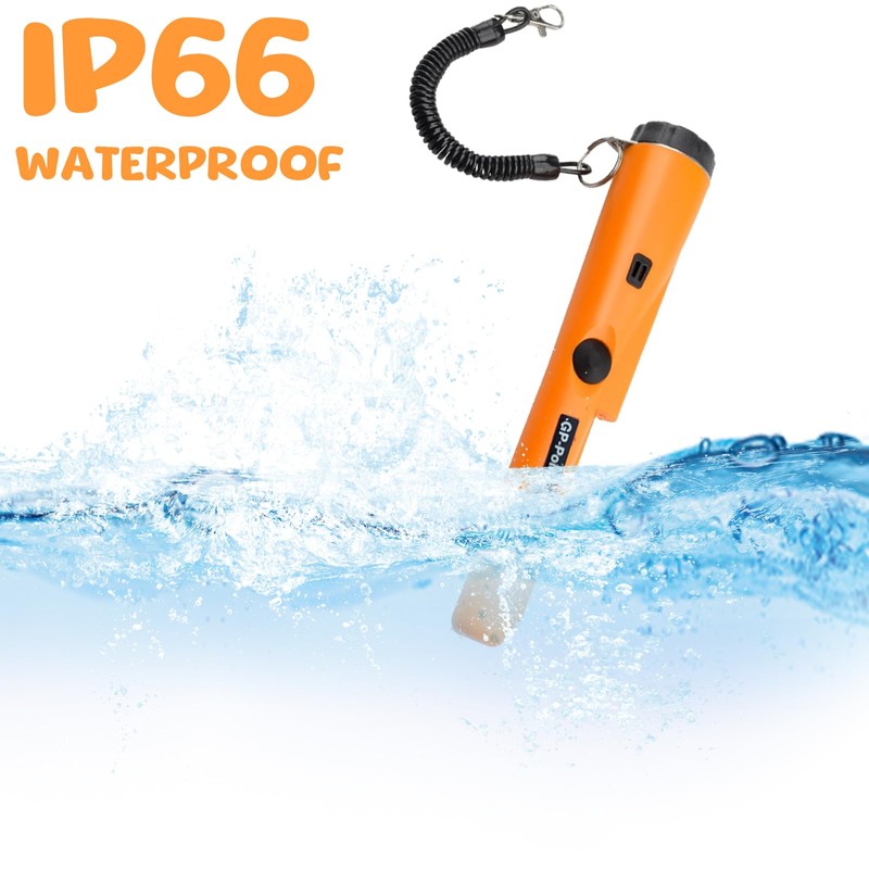 SHGarden Metal Detector Pinpointer Upgraded Handheld Search Treasure Pinpointing Finder