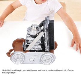 Dollhouse Retro Camera Model,1:12 Miniature Retro Dollhouse Camera Decor Accessories for DIY Dollhouse Ornament