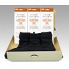 Moisturize Your Kakato! Love Heel (Women's) Black 3 Pairs SET