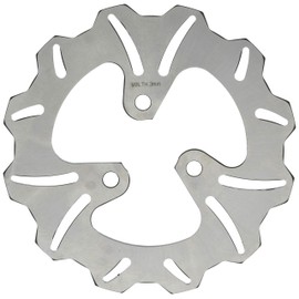 Bike Parts Center (Bike Parts Center) Wave Disc Grand Axis Jog ZR Z Aprio Type II 200mm Wave Disc Rotor with Support 6321