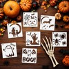 SRIZIAN 72PCS Halloween Stencils for Painting Reusable
