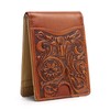 Pefiam Full Grain Leather Bifold Wallet for Men - 11