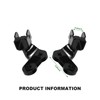 1'' Footpeg and Control Lowering Kit Fit for KLR650 2022-2024