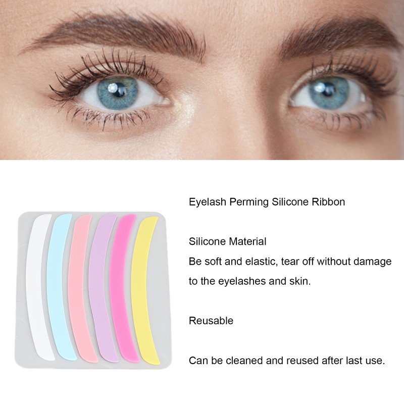 30 Pairs Silicone Lash Lift Ribbon Covers Kit Soft Flexible