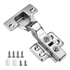 Kimdot Half Overlay 35mm Cup European Hidden Hinge Clip-on Plate