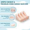 Coipdfty Self Draining Soap Dish,Silicone Suction Cup Soap Holder, Bathroom