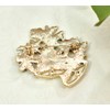 Gyn&Joy - Broche de Navidad esmaltado, Metal, Sin gemas.
