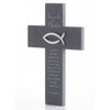 Slate Cross - From Good Powers & Stainless Steel Fish