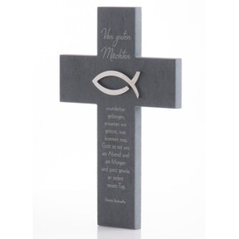 Slate Cross - From Good Powers & Stainless Steel Fish