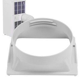 5.9 in Portable Air Conditioner Parts for 5.9'' Hose Square Air Conditioner Exhaust Hose Coupler AC Hose Adapter A/C Coupler Connector (Square)