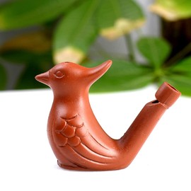 TOYANDONA 2Pcs Water Bird Whistle- Musical Bird Call Whistle Warbling Whistles for Kids Adults Ceramic Noisemaker Toys for Birthday Easter Party Favors