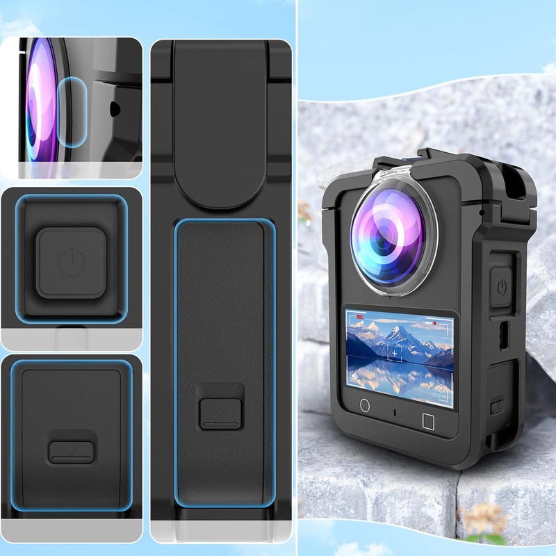 Honbobo Frame for DJI OSMO 360, Plastic Protective Frame Expansion