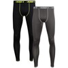 AND1 Mens Compression Pants – 2 Pack Athletic Compression Leggings