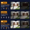 UME Solar Outdoor Lights 302 LED 3000LM, IP65 Waterproof Motion