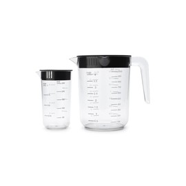 Brabantia Tasty+ Measuring Cups - Dark Grey (Pack of 2)