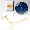 Metal Clock Stand Stylish Display Bracket for Home Office Modern