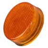 Partsam 10pcs 2.5" Round Amber Trailer 13LED Side Marker, 2.5