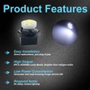 GLOFE 40 Pieces T10 194 168 LED Dash Instrument Light