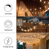 Banord 100FT G40 Globe String Lights, 2700K LED Outdoor Patio