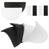 Shoulder Pads Power Shoulder Sponge Shoulder Pads 2 Pairs Sloped