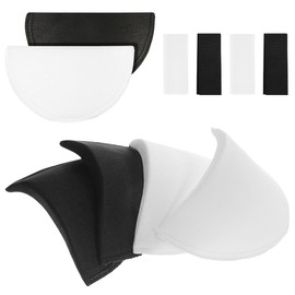 Shoulder Pads Power Shoulder Sponge Shoulder Pads 2 Pairs Sloped Shoulders Narrow Shoulders Thick Shoulders Shoulder Support Suits Jackets Clothing Women's Men's