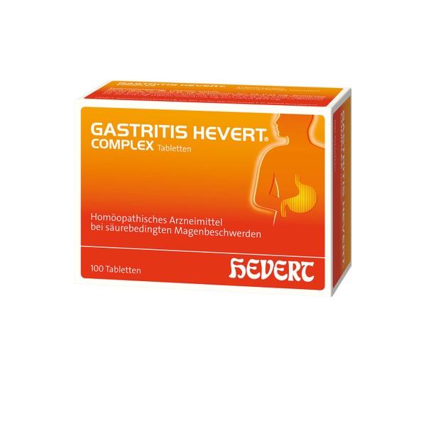 Gastritis Hevert complex Tabletten, 100 pcs. Tablets