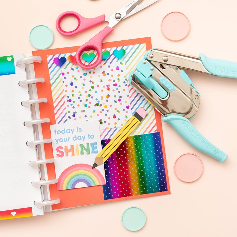 We R Memory Keepers Crop-A-DILE PWR PNCH DISC, Blue, 17x7cm