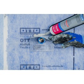 OTTO-FLEX Expansion Zone Sleeve for Pipe Diameter 31-50 mm for Sealing Pipe Ducts