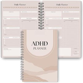 Daily Planner for Neurodivergent Adults - Productivity Daily Planner & Task Management to Stay Organized and Focused (Lux) - Color: Lux