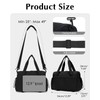 Small Gym Bag, Mini Gym Bag with Yoga Mat Holder